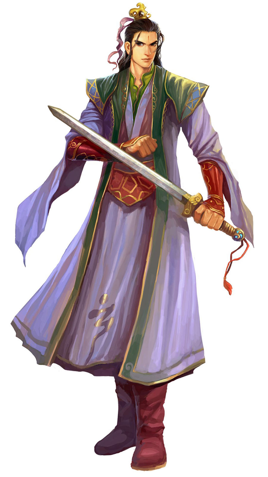 Male Taoist Art from Conquer Online