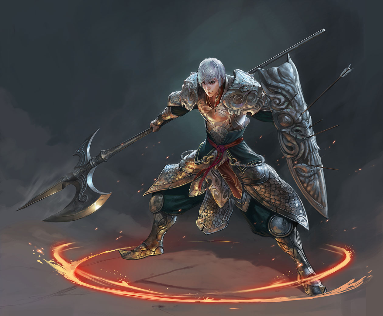 Warrior Art from Conquer Online