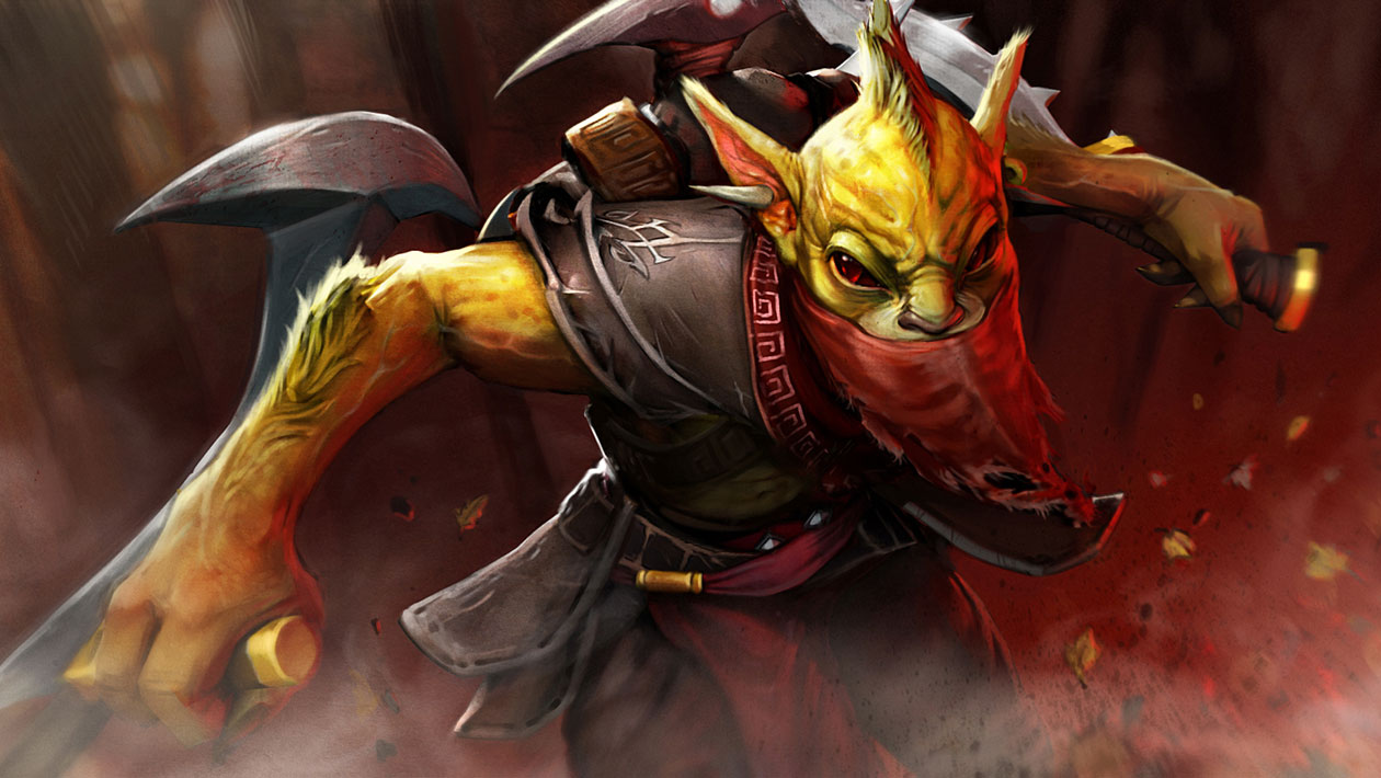 Bounty Hunter Art from Dota 2