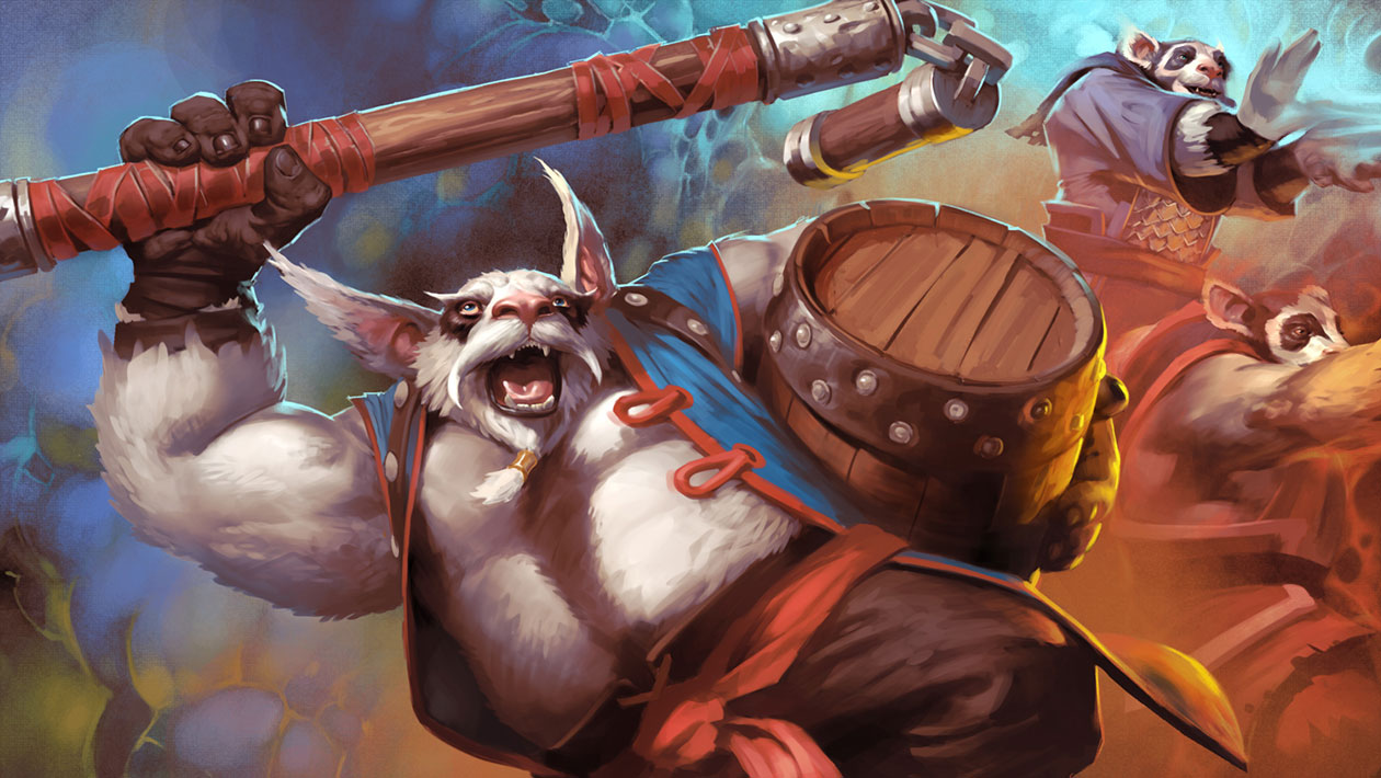 Brewmaster Art from Dota 2