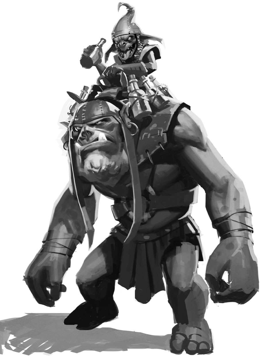 Alchemist Concept Art from Dota 2