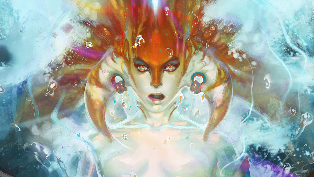 Naga Siren Art from Dota 2