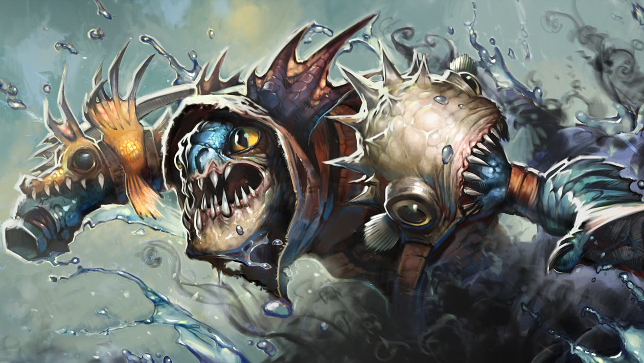 Slark Art from Dota 2