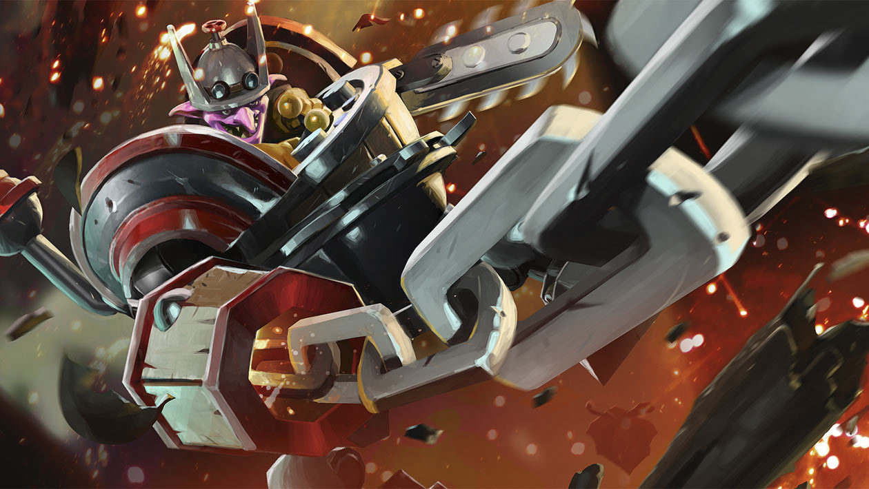 Timbersaw Art from Dota 2