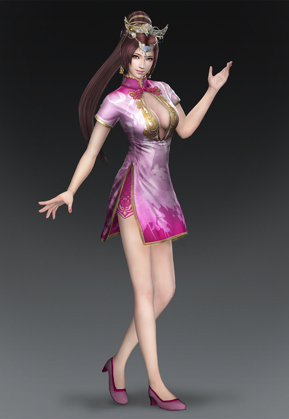 Diao Chan, Mandarin Gown Art from Dynasty Warriors 8: Xtreme Legends