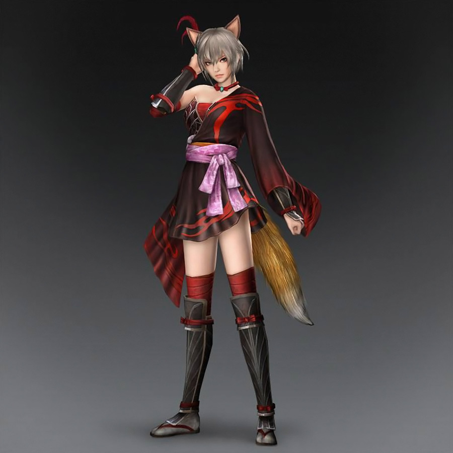 Lu Lingqi, Famitsu Costume Art from Dynasty Warriors 8: Xtreme Legends