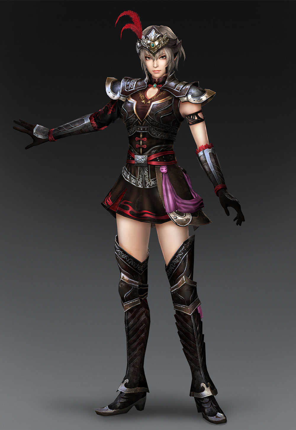 Lu Lingqi Art from Dynasty Warriors 8: Xtreme Legends