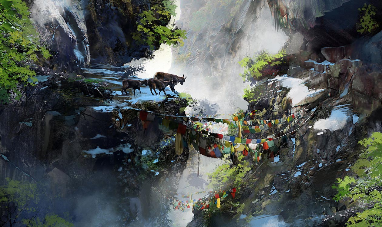 Goats Art from Far Cry 4