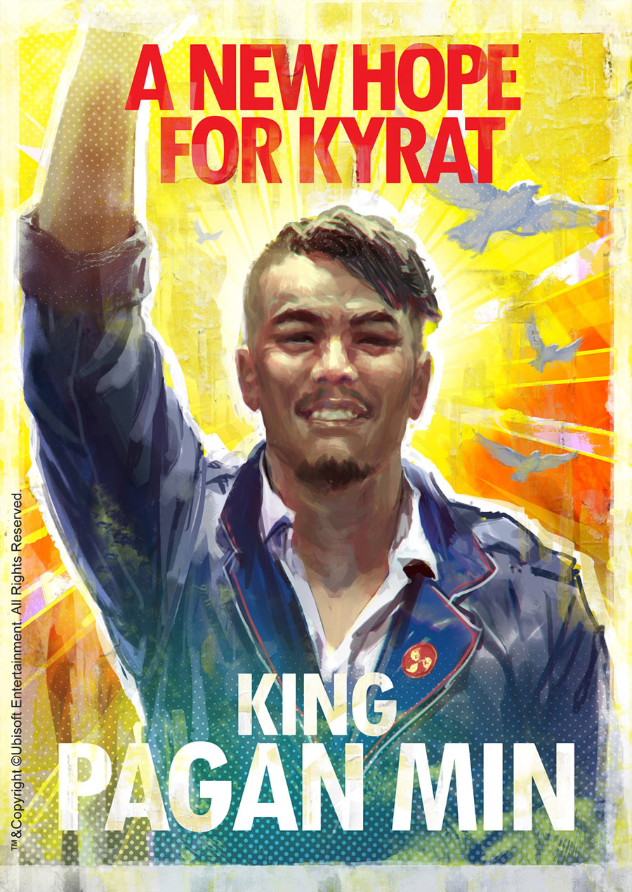 A New Hope Propaganda Poster Art from Far Cry 4