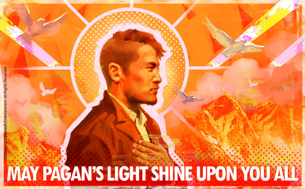 Pagan's Light Propaganda Poster Art from Far Cry 4