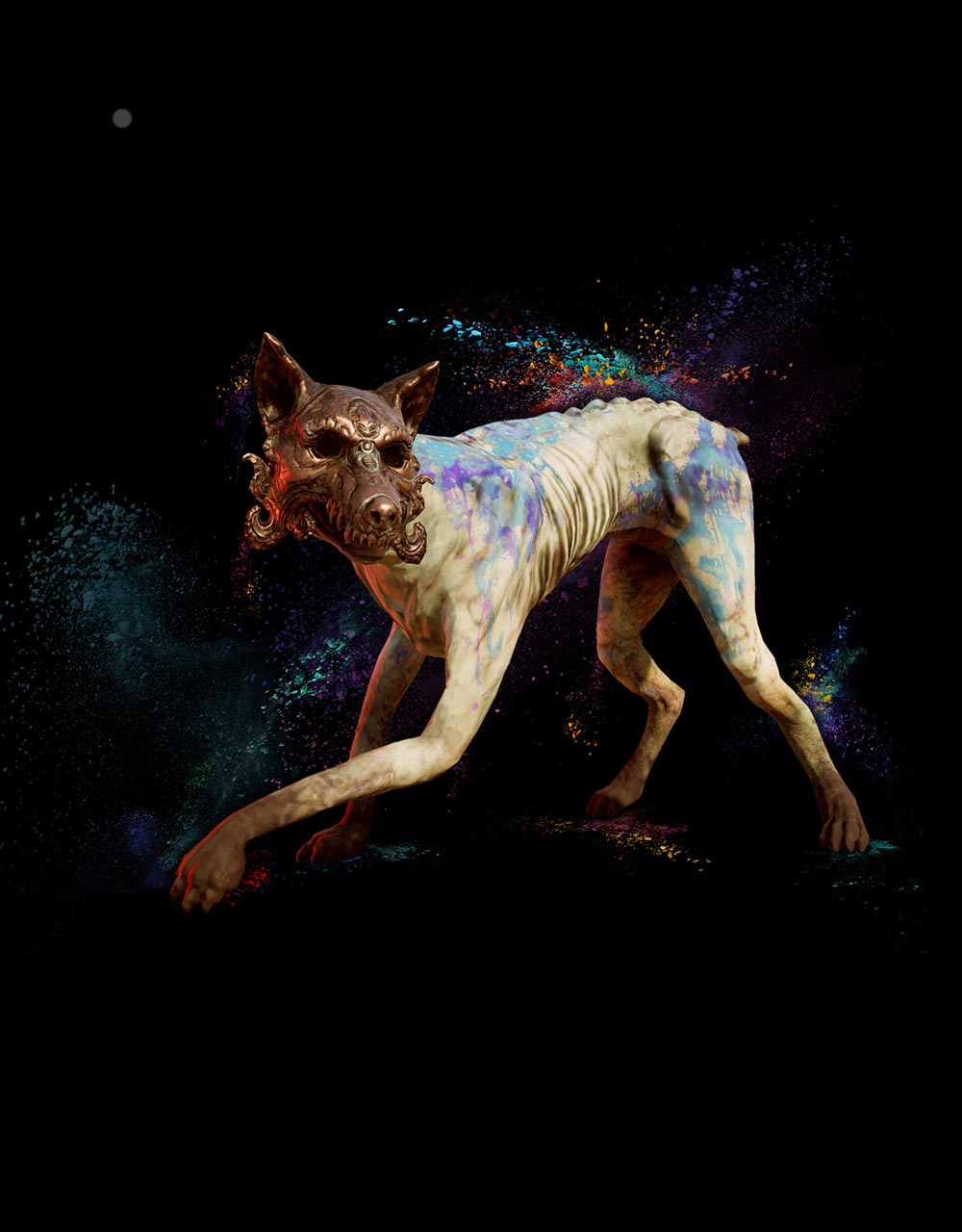 Shangri-La Dog Art from Far Cry 4