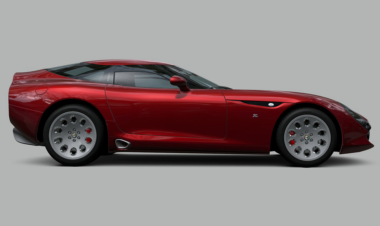 Alpha Romeo TZ3 Stradale Art from Gran Turismo 6