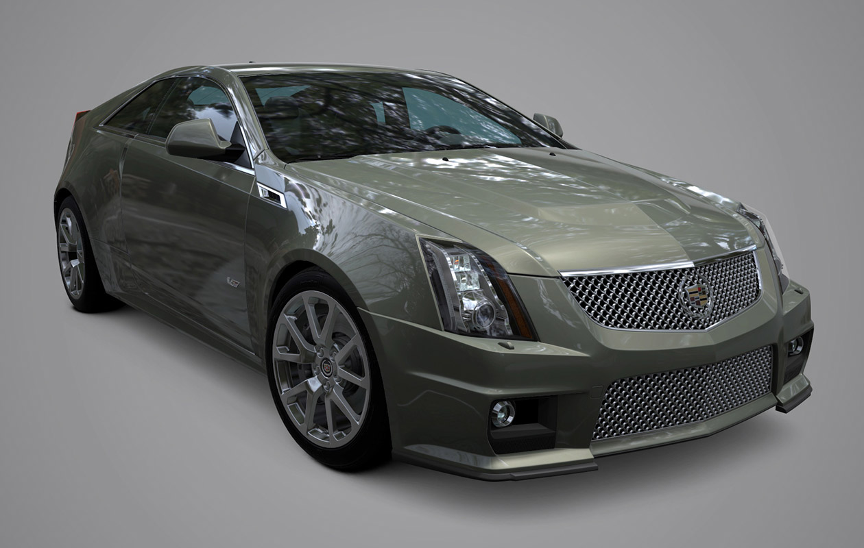 Cadillac CTS-V Coupe Art from Gran Turismo 6