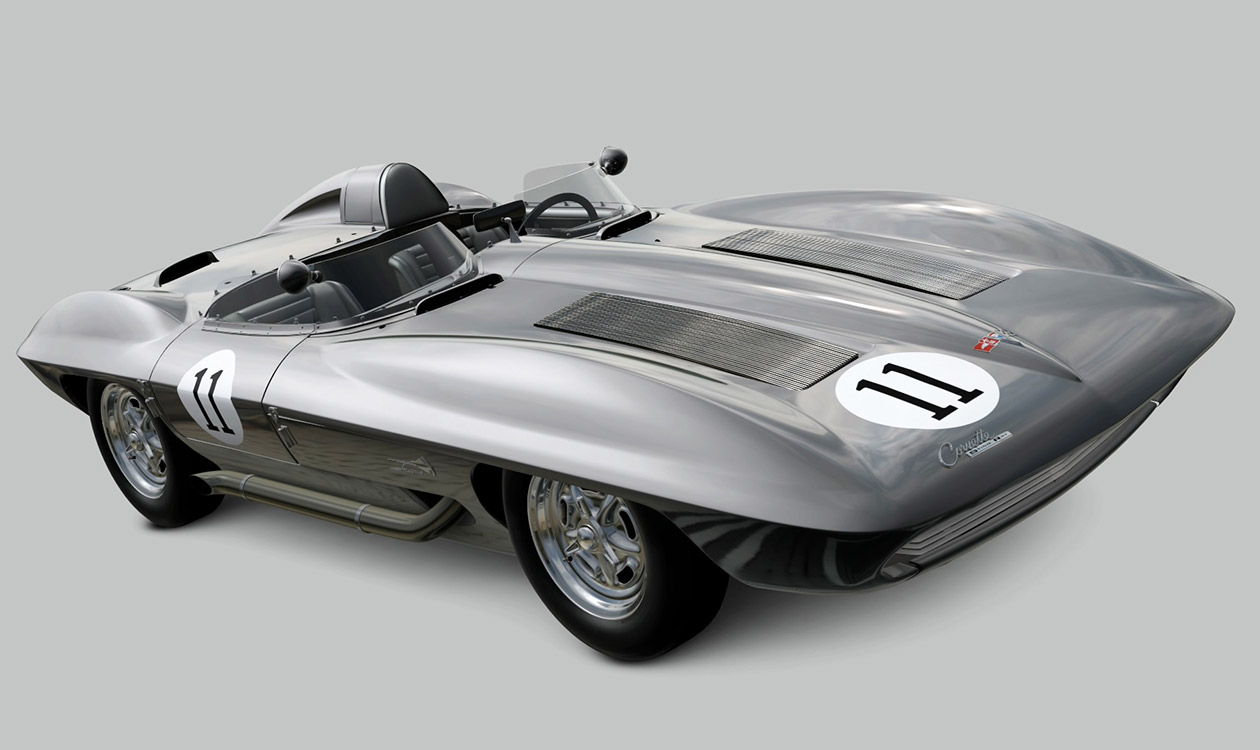 Chevrolet Corvette Racer Concept Art from Gran Turismo 6
