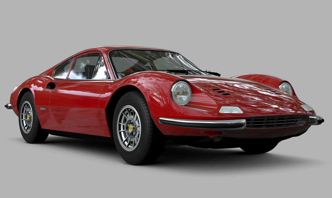 Ferrari Dino 246 Art from Gran Turismo 6