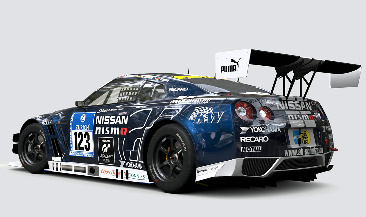 Nissan GT-R Nismo GT3 N24 Schulze Motorsport Art from Gran Turismo 6