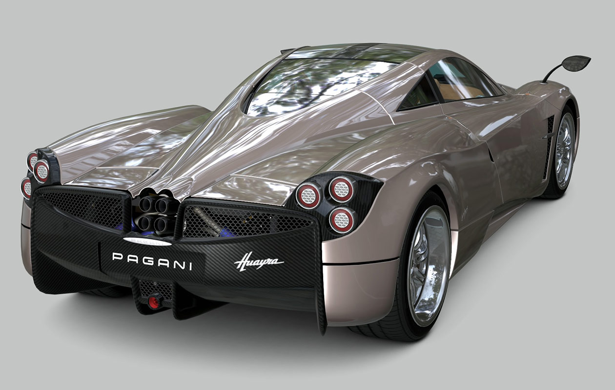 Pagani Huayra Art from Gran Turismo 6