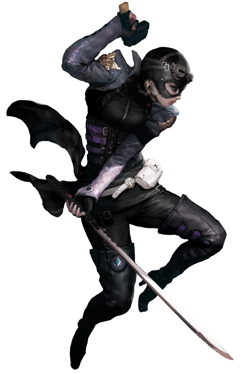 Female Assassin Art from GunZ 2: The Second Duel