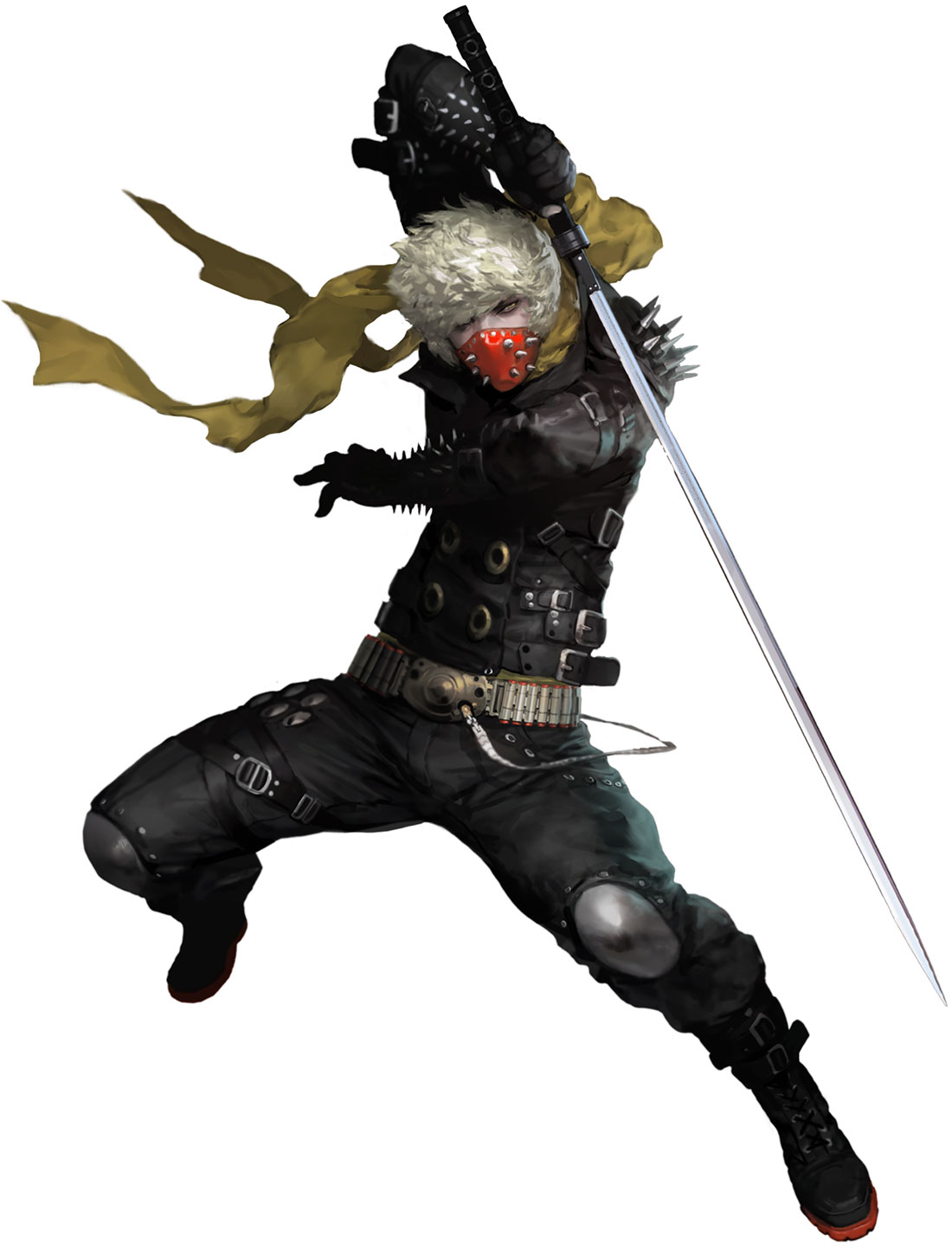Male Assassin Art from GunZ 2: The Second Duel