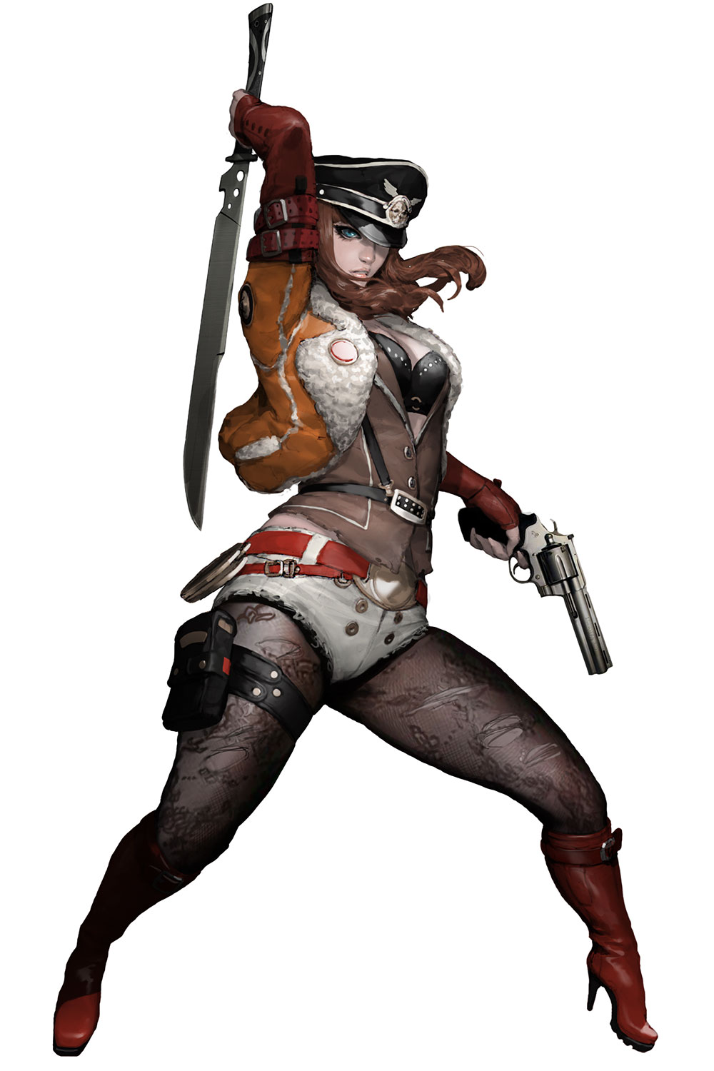 Gunslinger Elena Art from GunZ 2: The Second Duel