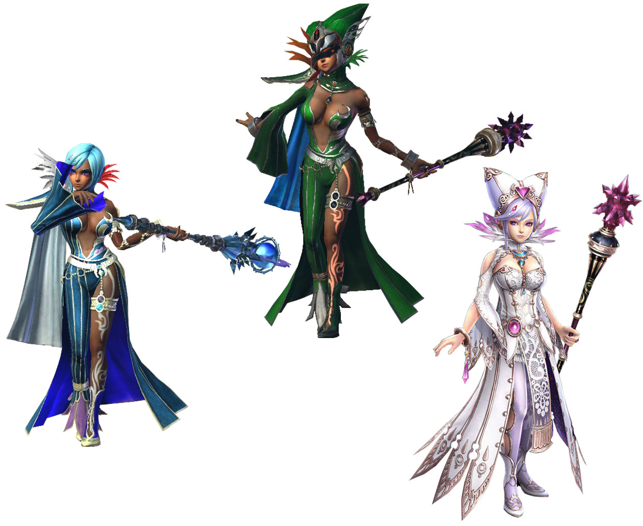 Cia Outfits Art from Hyrule Warriors