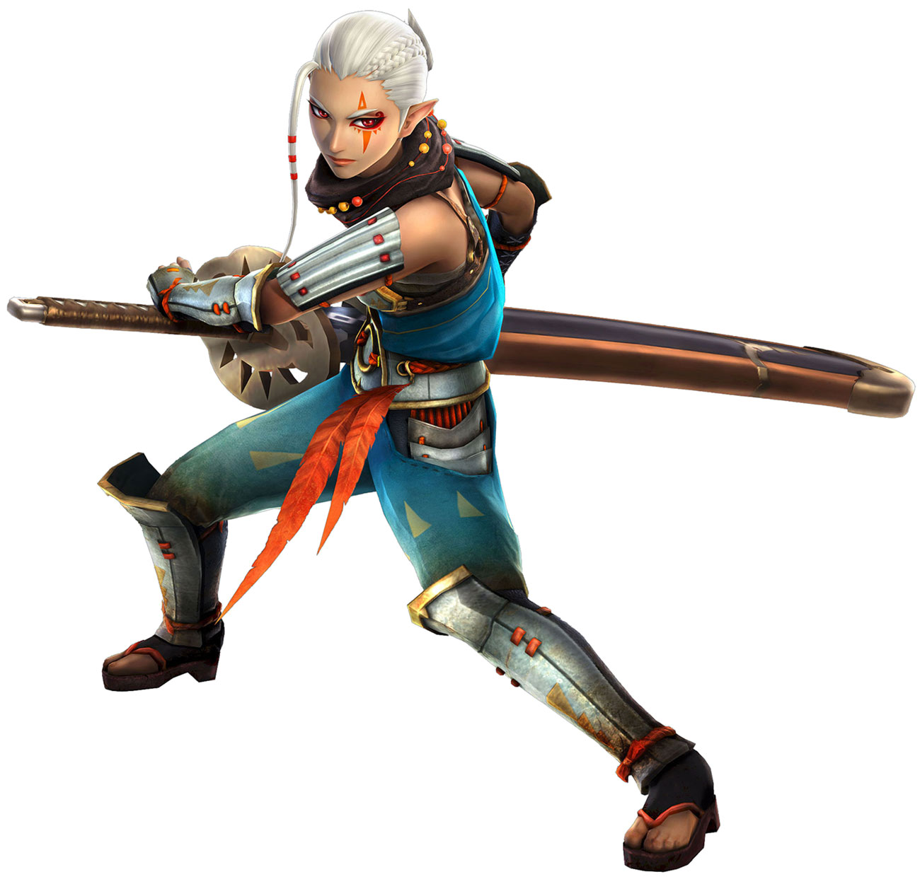 Impa Battle Art from Hyrule Warriors