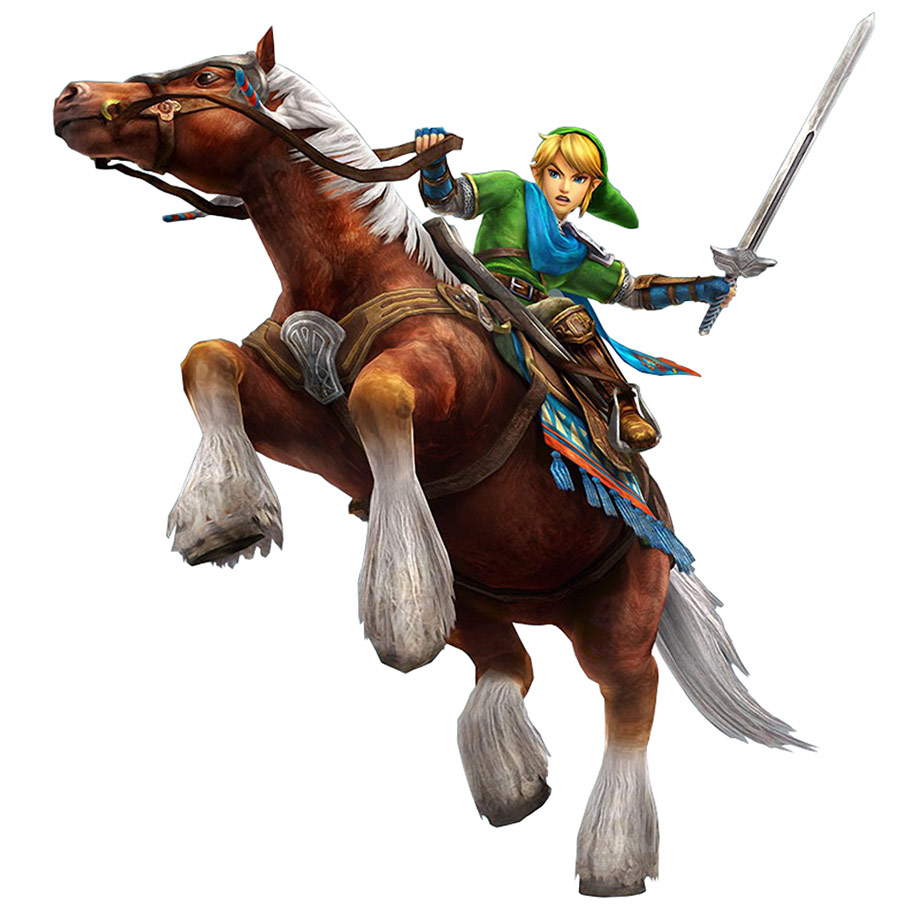 Link & Epona Art from Hyrule Warriors