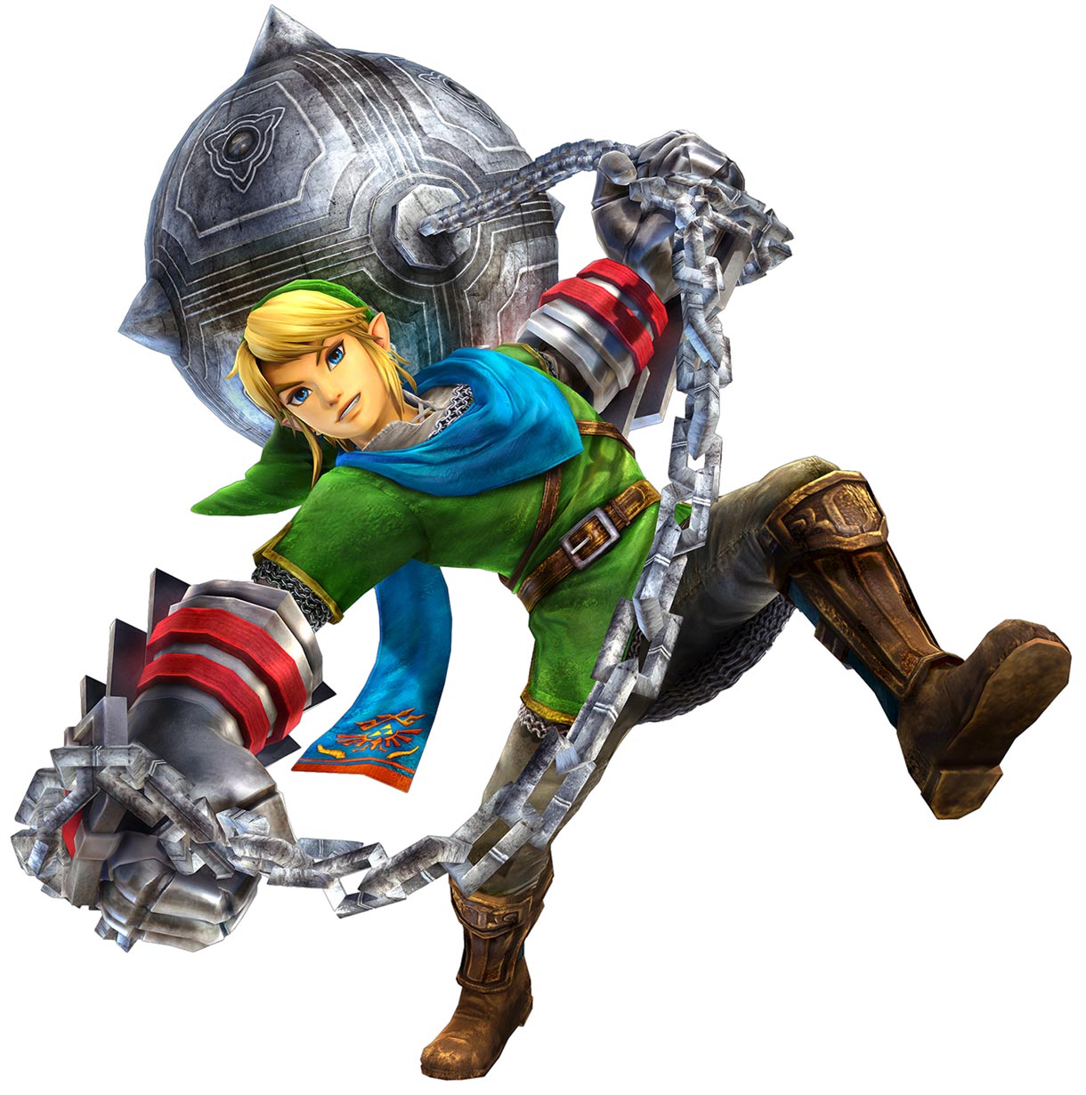 Link & Ball and Chain Art from Hyrule Warriors