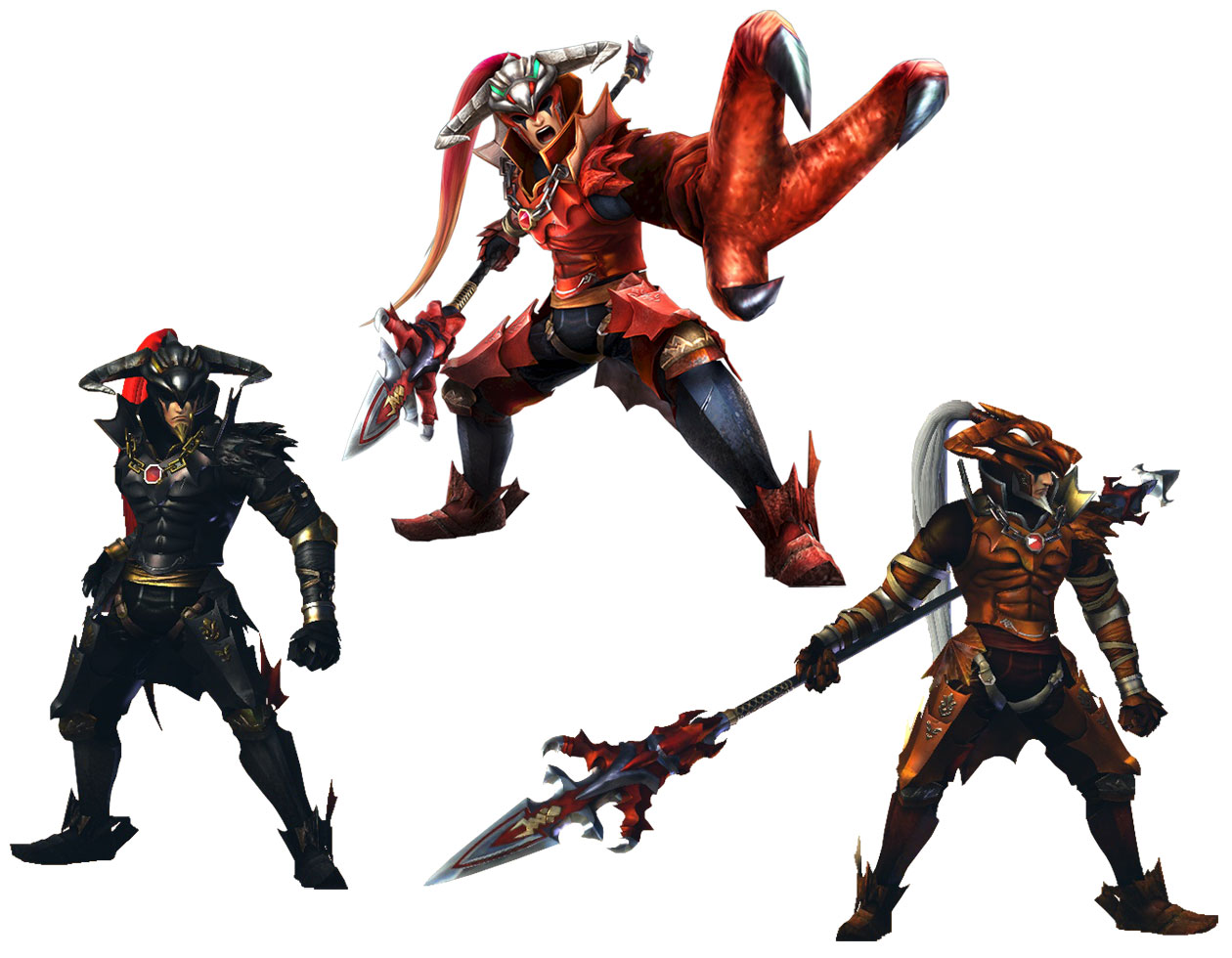 Volga Outfits Art from Hyrule Warriors