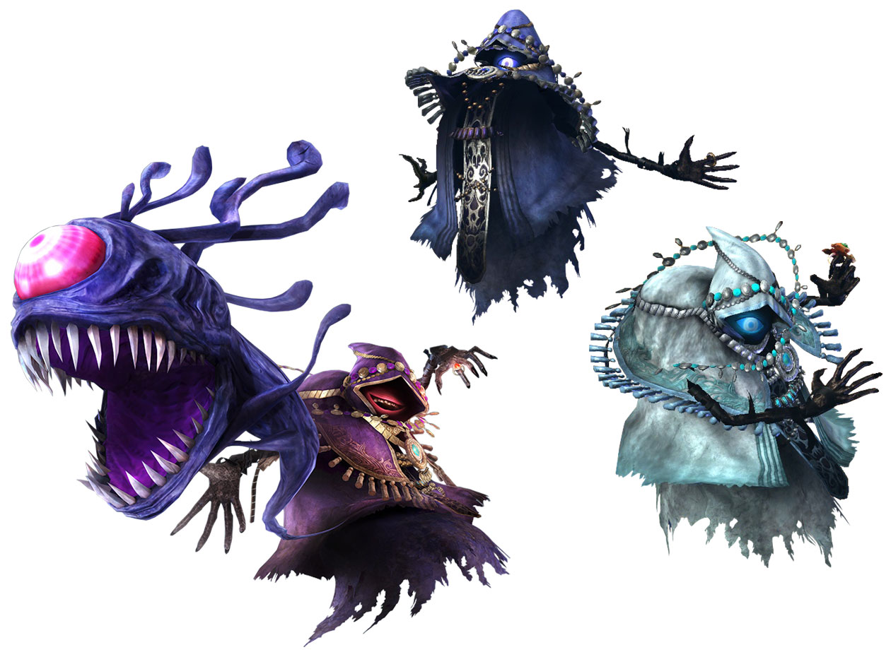 Wizzro Outfits Art from Hyrule Warriors