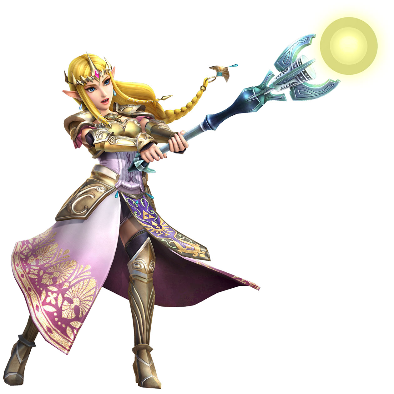 Zelda & Dominion Rod Art from Hyrule Warriors