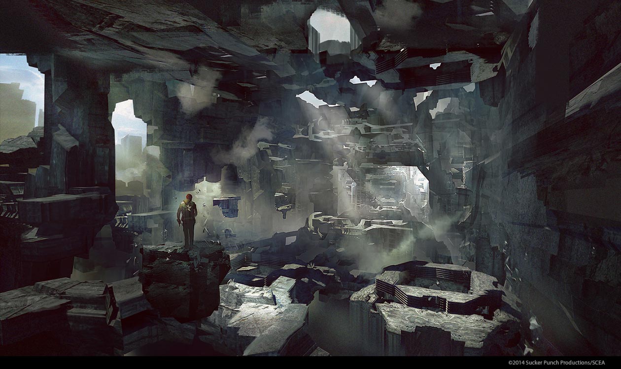 Island Inner Section Art from inFamous: Second Son
