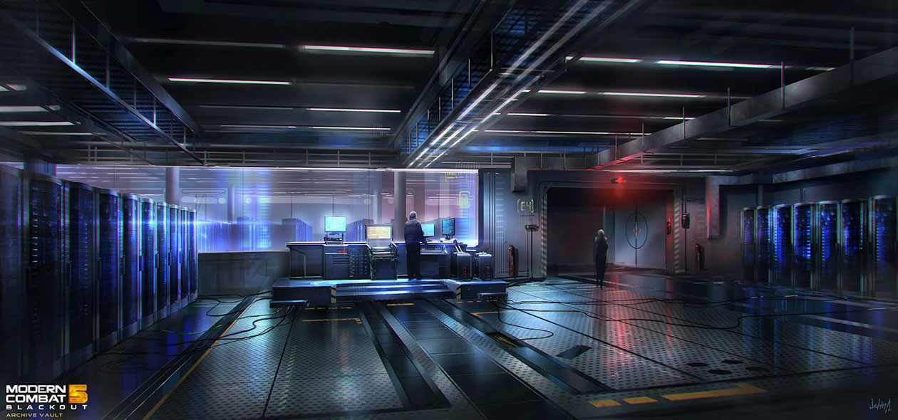 Gilman SC Archive Art from Modern Combat 5: Blackout