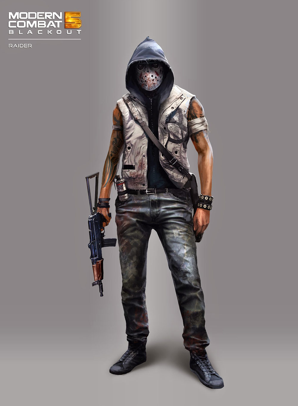 Raider Art from Modern Combat 5: Blackout