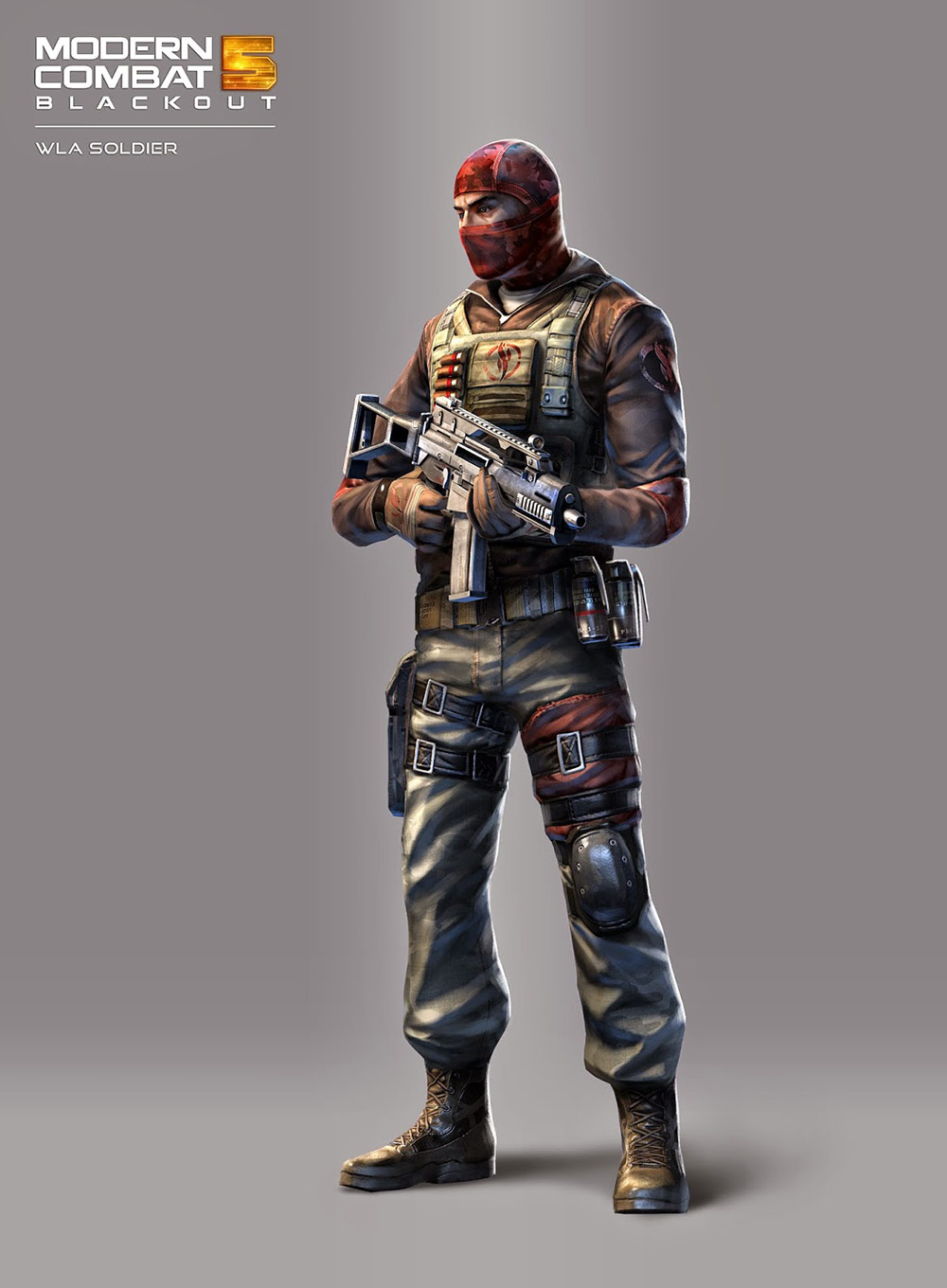 WLA Soldier Art from Modern Combat 5: Blackout