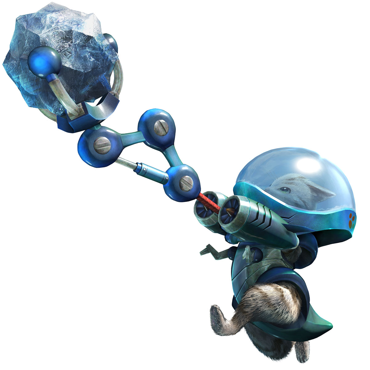 Felyne Art from Monster Hunter 4