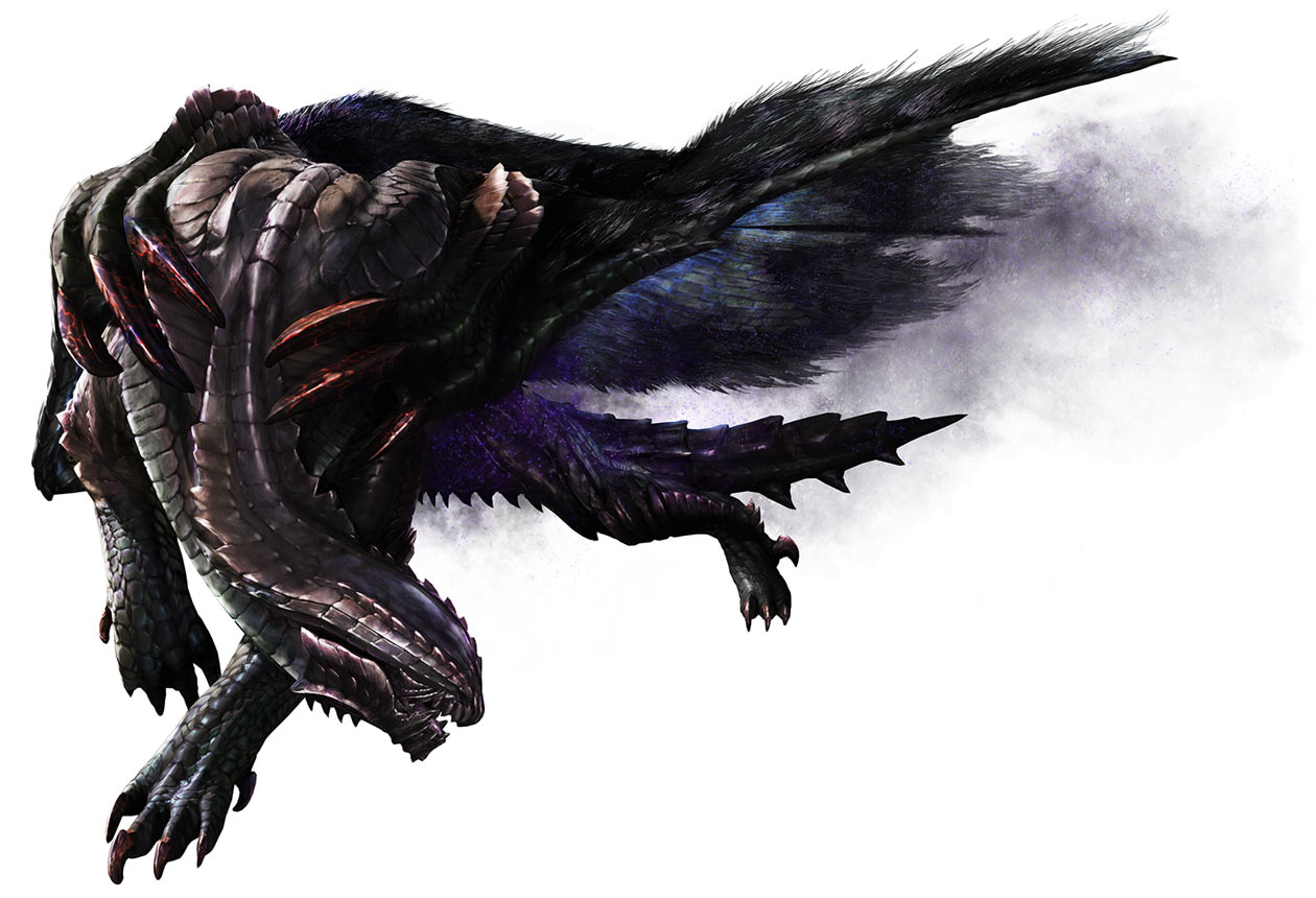 Gore Magala Art from Monster Hunter 4