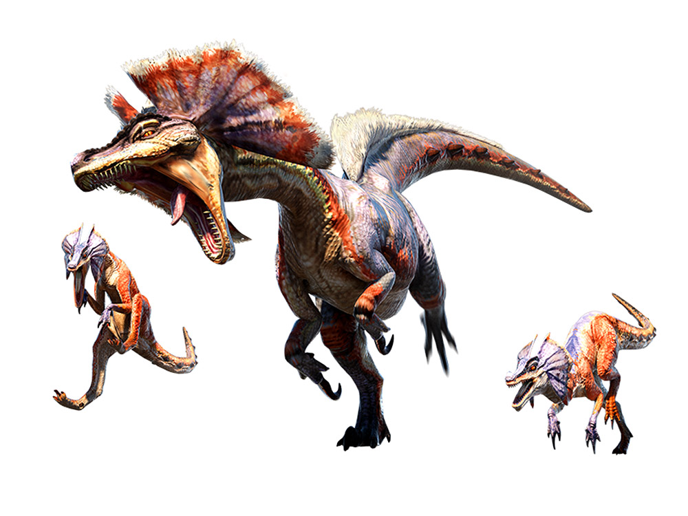Great Jaggi Art from Monster Hunter 4