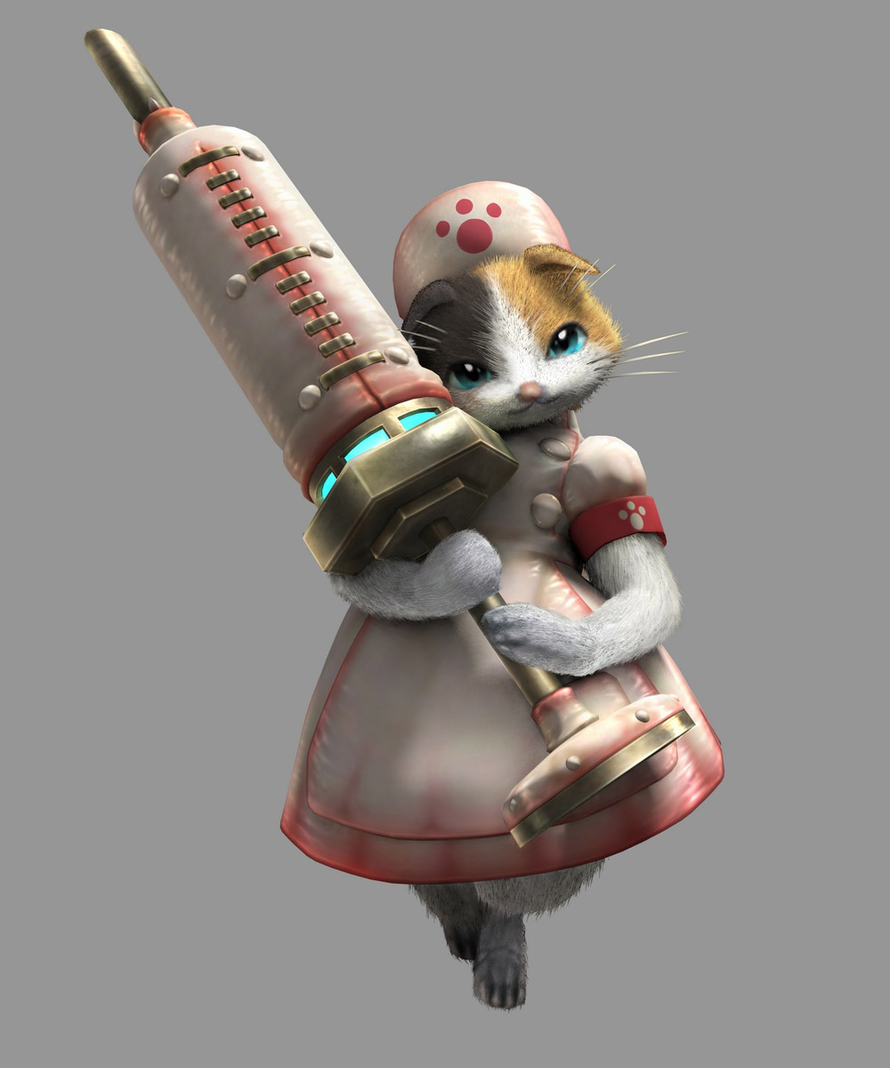 Khezu Cat Armor Art from Monster Hunter 4