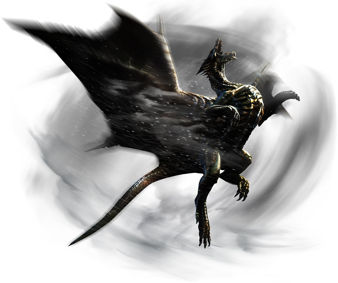 Kushala Daora Art from Monster Hunter 4