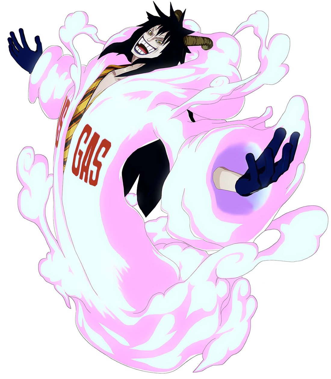 Caesar Clown Art from One Piece: Unlimited World Red