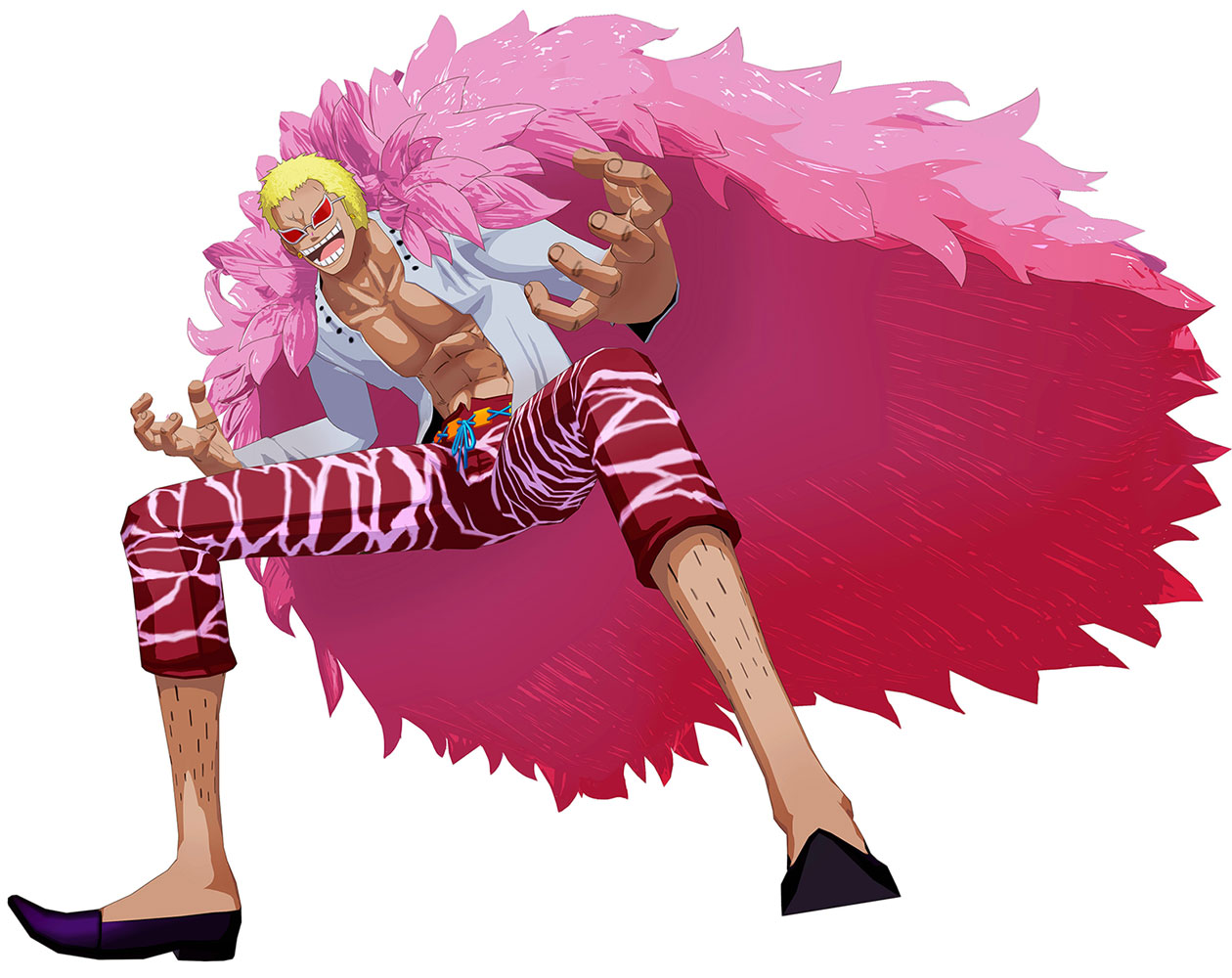Doflamingo Art from One Piece: Unlimited World Red