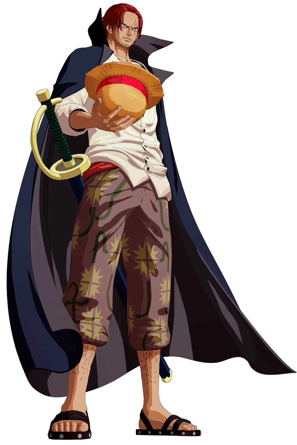 Shanks Art from One Piece: Unlimited World Red