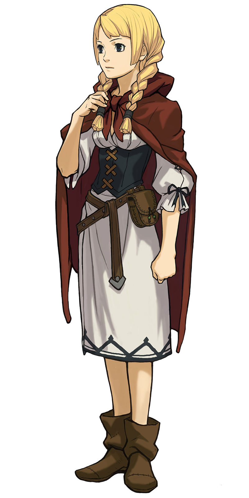 Espella Cantabella Art from Professor Layton vs. Phoenix Wright: Ace Attorney