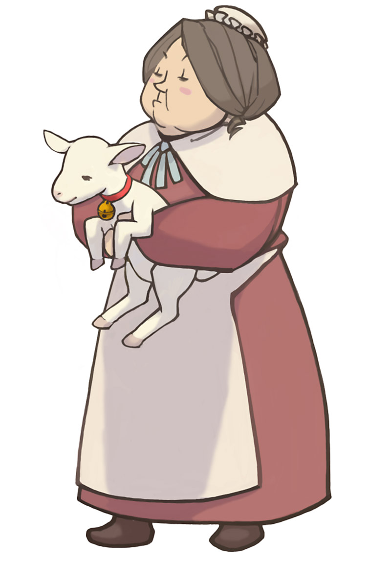 Mary Art from Professor Layton vs. Phoenix Wright: Ace Attorney