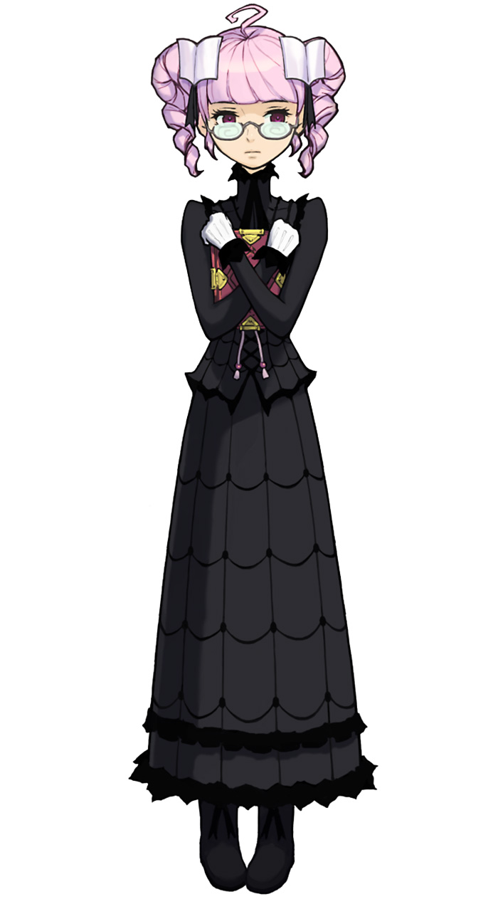 Ridelle Mystere Art from Professor Layton vs. Phoenix Wright: Ace Attorney