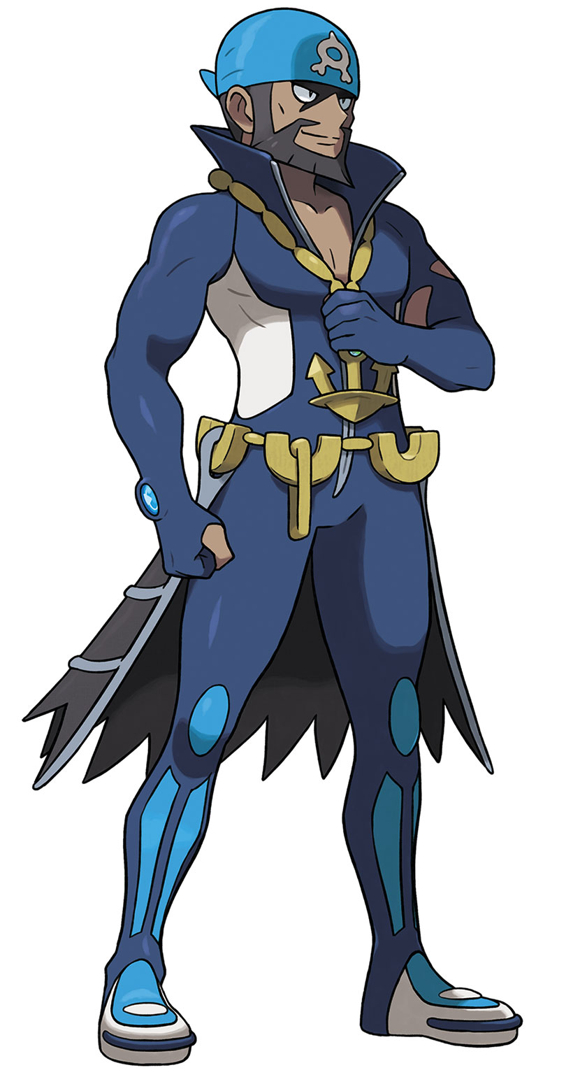 Archie Art from Pokémon Omega Ruby and Alpha Sapphire