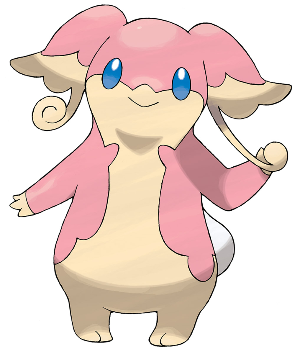 Audino Art from Pokémon Omega Ruby and Alpha Sapphire