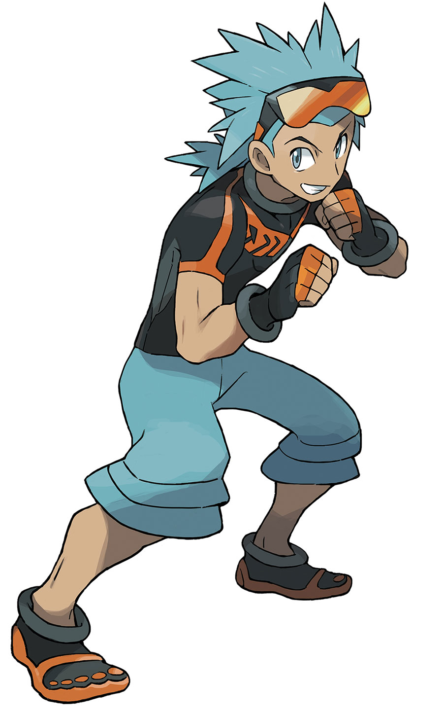Brawly Art from Pokémon Omega Ruby and Alpha Sapphire