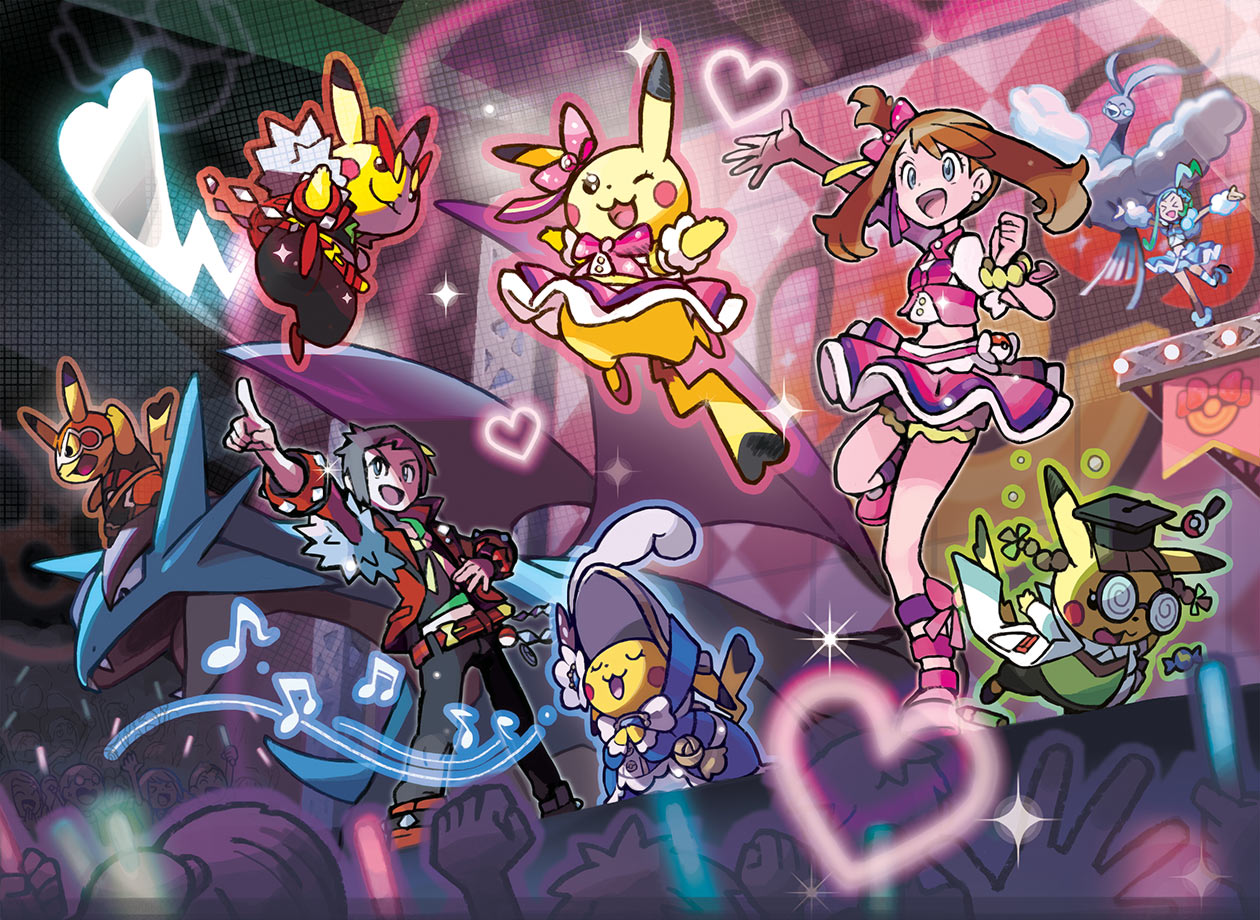 Contest Art from Pokémon Omega Ruby and Alpha Sapphire